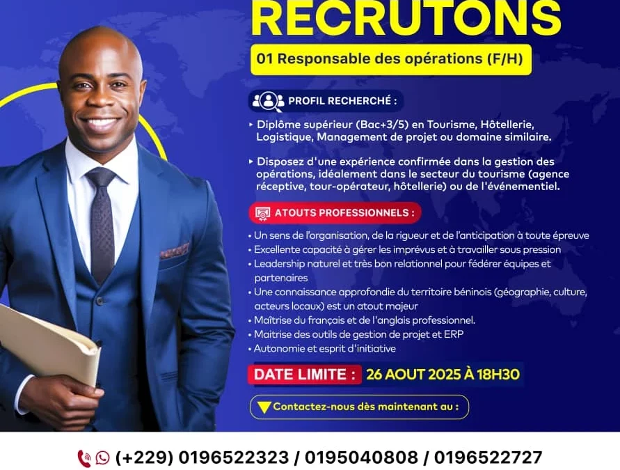 Responsable des opérations