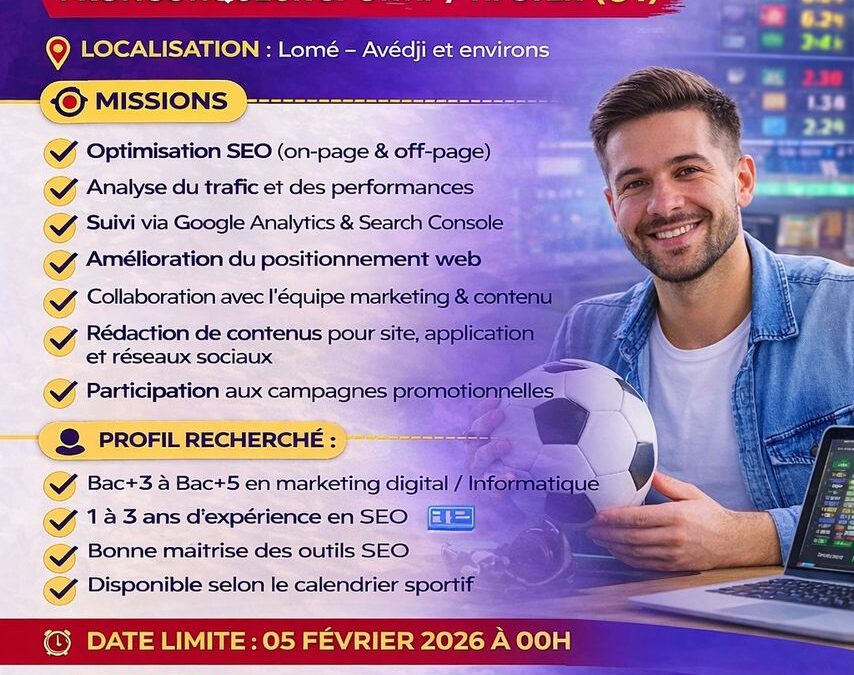 Pronostiqueur sportif(H/F)