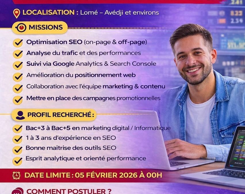 Professionnel du Réferencement web(H/F)