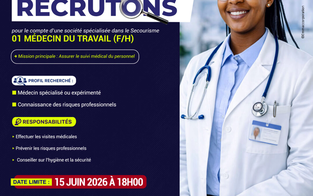 Un MÉDECIN DU TRAVAIL (F/H)