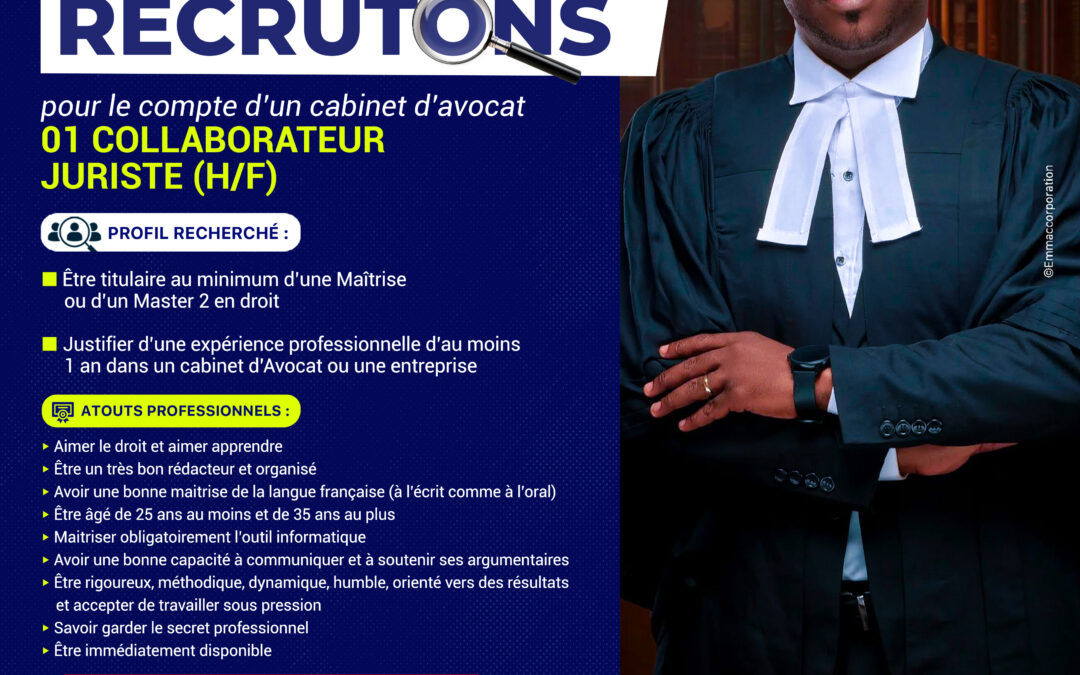 Un Collaborateur Juriste (H/F)