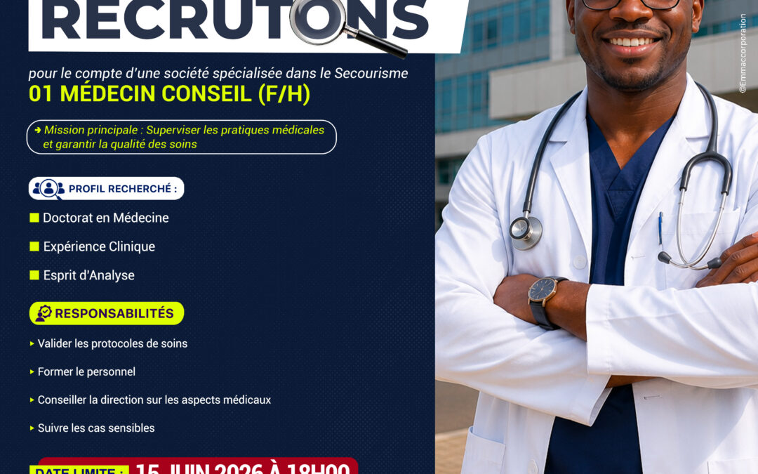 Un MÉDECIN CONSEIL (F/H)