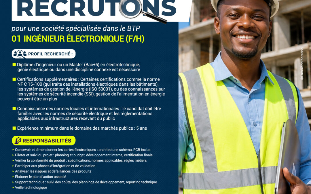 Ingénieur Électronique (F/H)