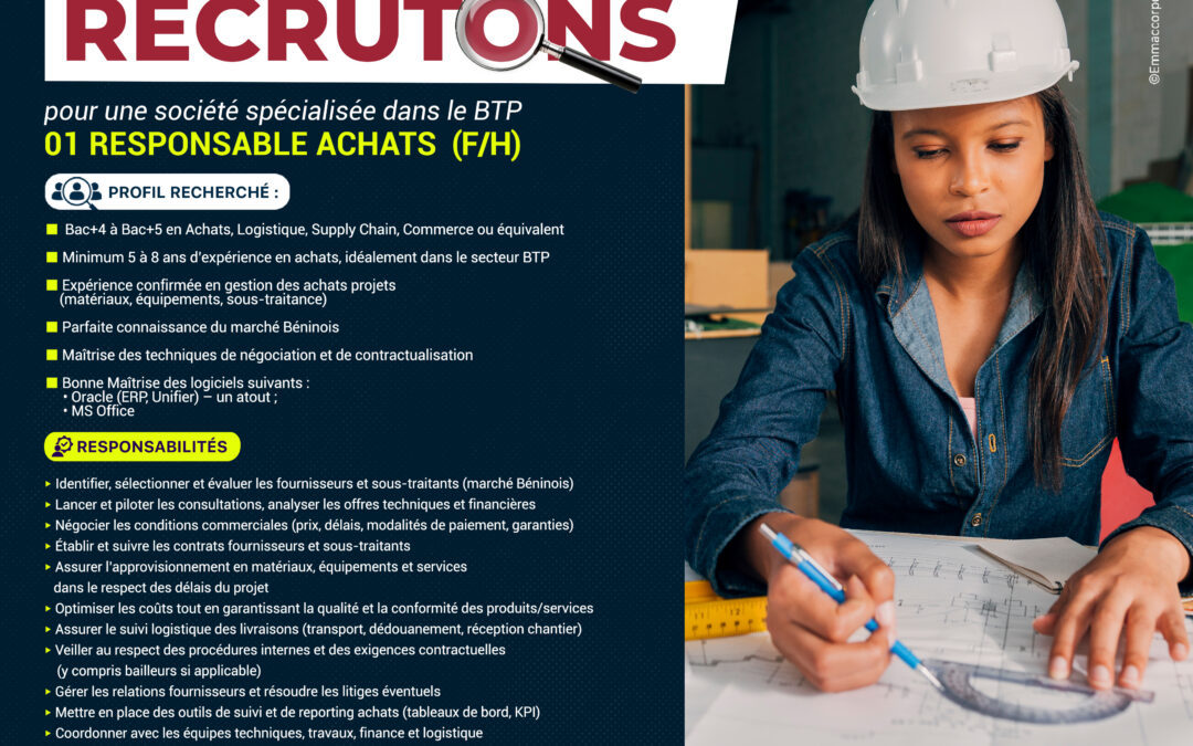 Un Responsable Achats (F/H)